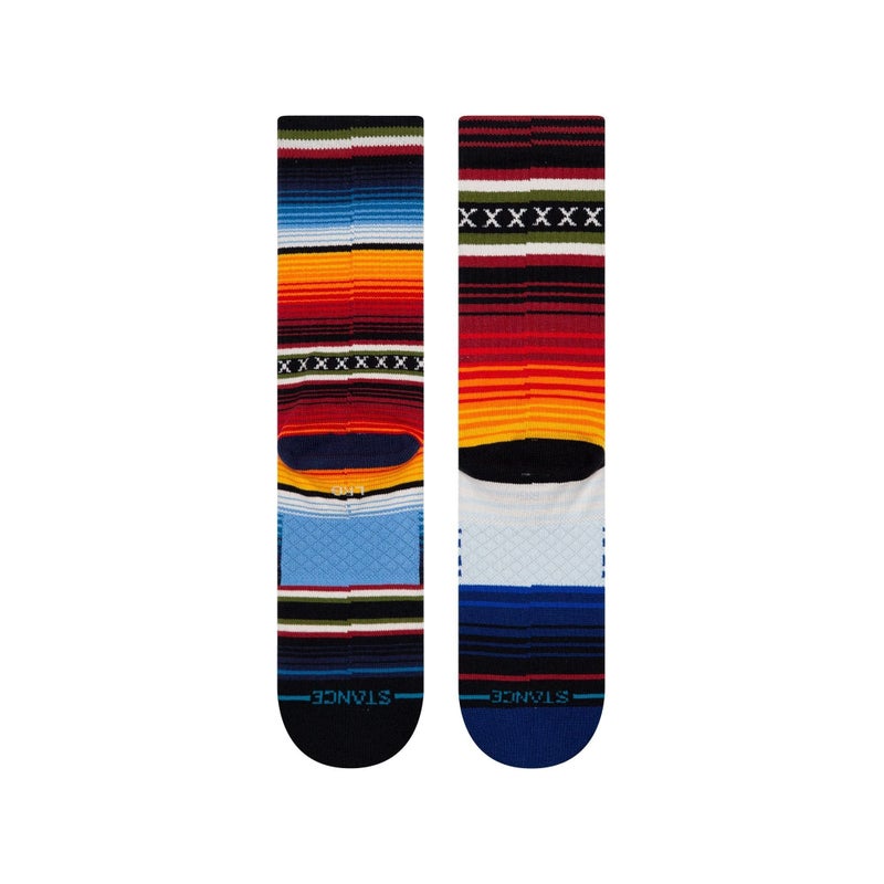 Stance Mens Crew Curren St Socks, Red, Medium-Large US - Image 3